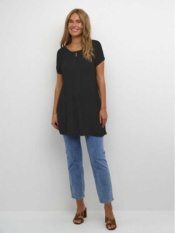 Kaffe Kaffe Tunica Amber 501031 Nero Regular Fit