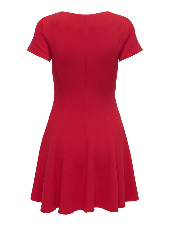 ONLY ONLY Vestito da giorno Kenya 15370506 Rosso Regular Fit
