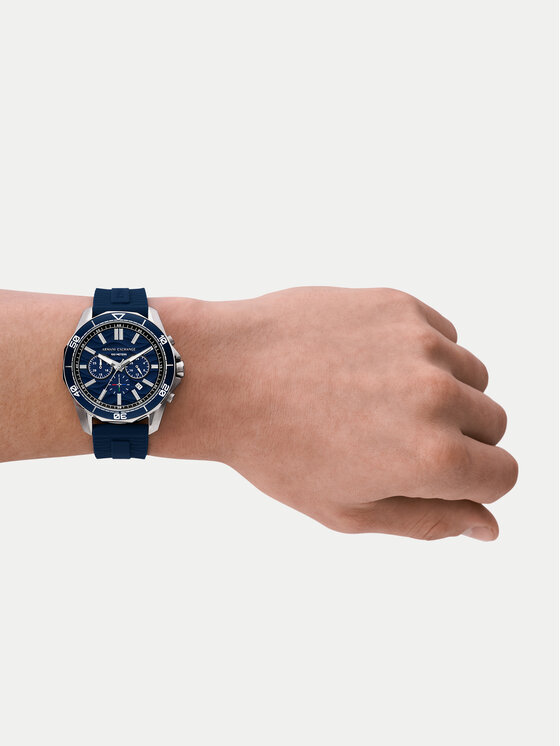 Armani exchange silicone watch clearance