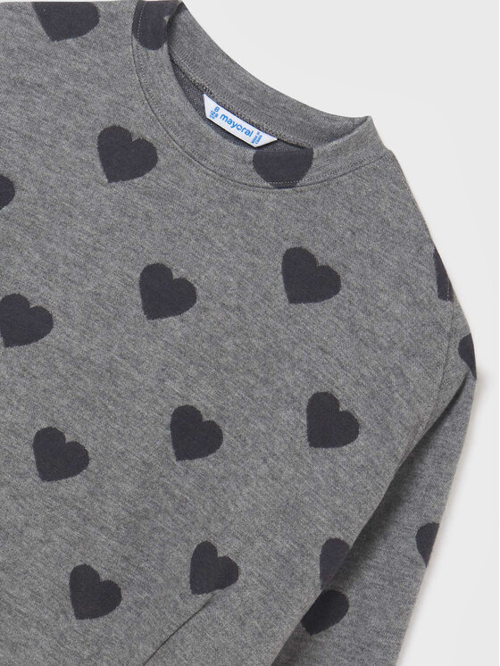 Mayoral Mayoral Sweatshirt 7474 Grau Relaxed Fit
