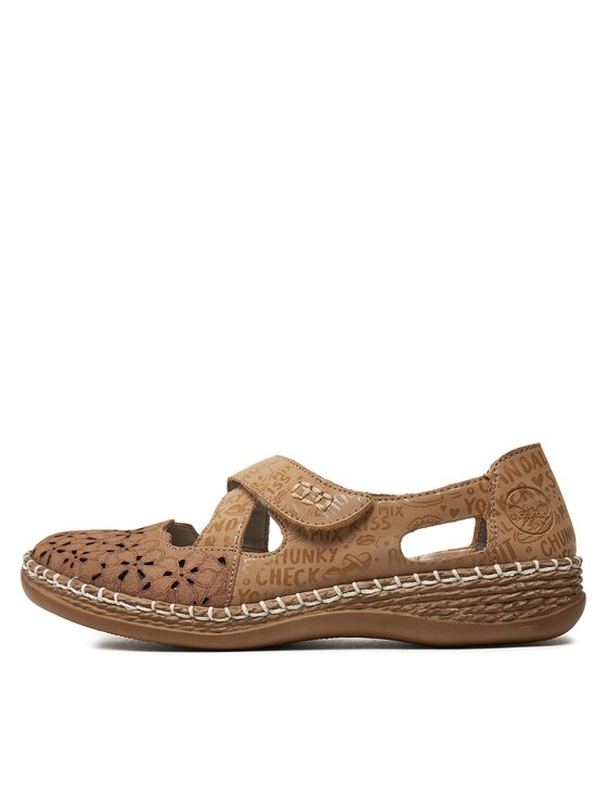 Rieker Rieker Halbschuhe 464H4-62 Braun