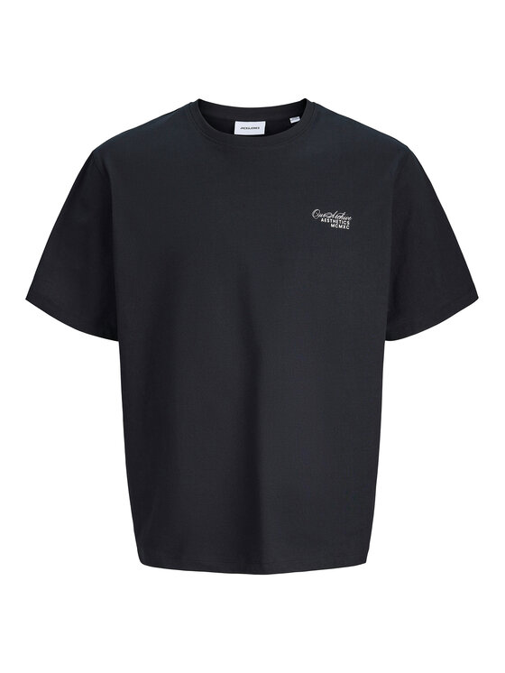 Jack & Jones Jack & Jones Tricou Roar 12288099 Negru Regular Fit