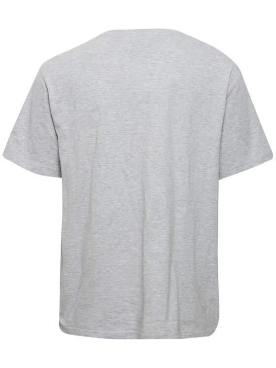 Solid Solid T-Shirt 21107872 Grau Regular Fit