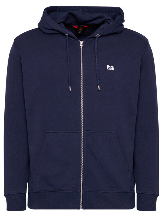 Lee Lee Majica dugih rukava Basic L80KSP35 112121426 Tamnoplava Regular Fit