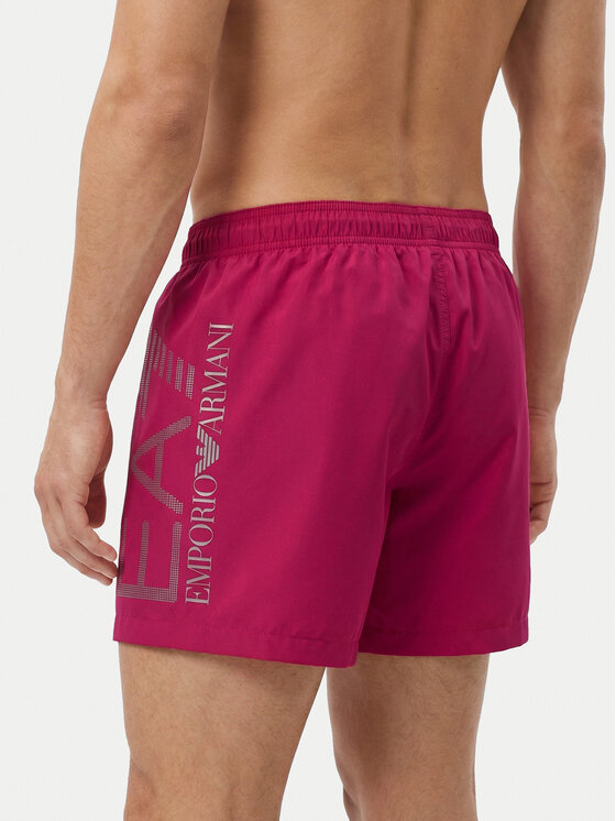 EA7 Emporio Armani EA7 Emporio Armani Plavecké šortky 7M002001 AF14497 MA090 Ružová Regular Fit