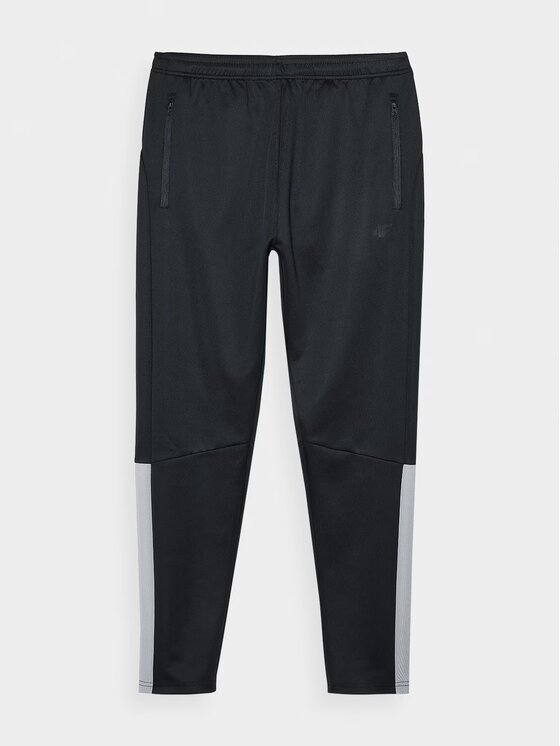 4F 4F Pantaloni in maglia 4FWAW24TFTRM683-20S Nero Regular Fit