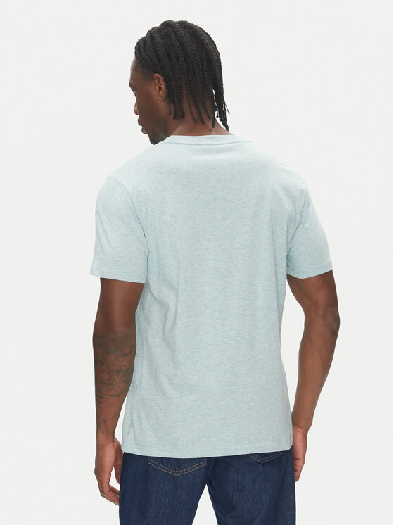 Tommy Hilfiger Tommy Hilfiger T-Shirt UM0UM03525 Zielony Regular Fit