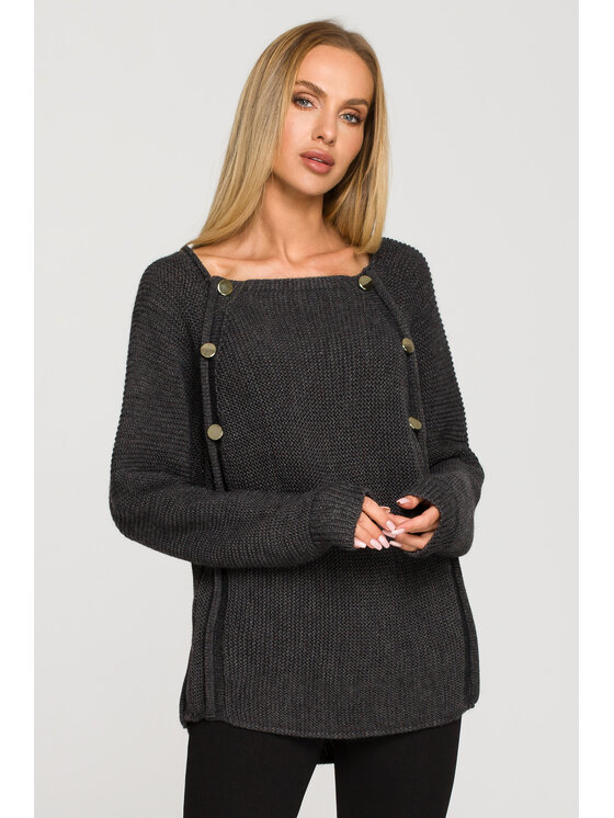Made of Emotion Made of Emotion Maglione M712 Nero