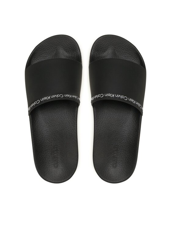 Calvin Klein Calvin Klein Παντόφλες Rubber Pool Slide HW0HW01526 Μαύρο