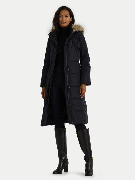 LAUREN RALPH LAUREN LAUREN RALPH LAUREN Vatovaná bunda 297957518004 Tmavomodrá Regular Fit