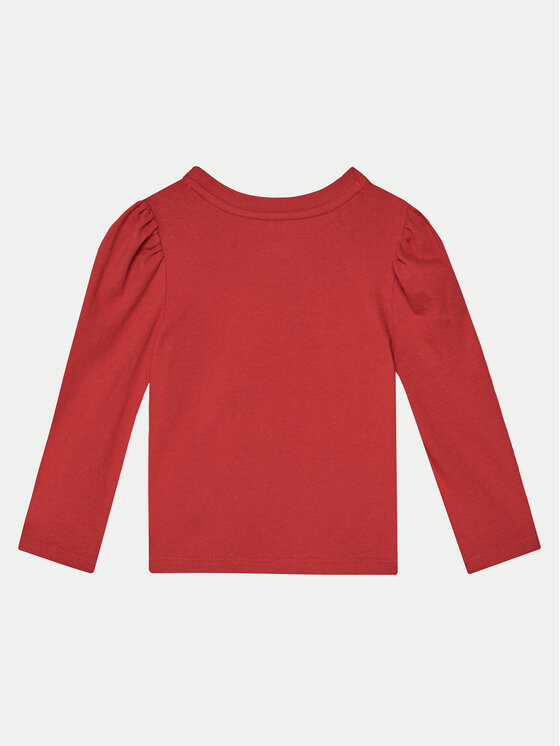 Gap Gap Blúz 525362-08 Piros Regular Fit