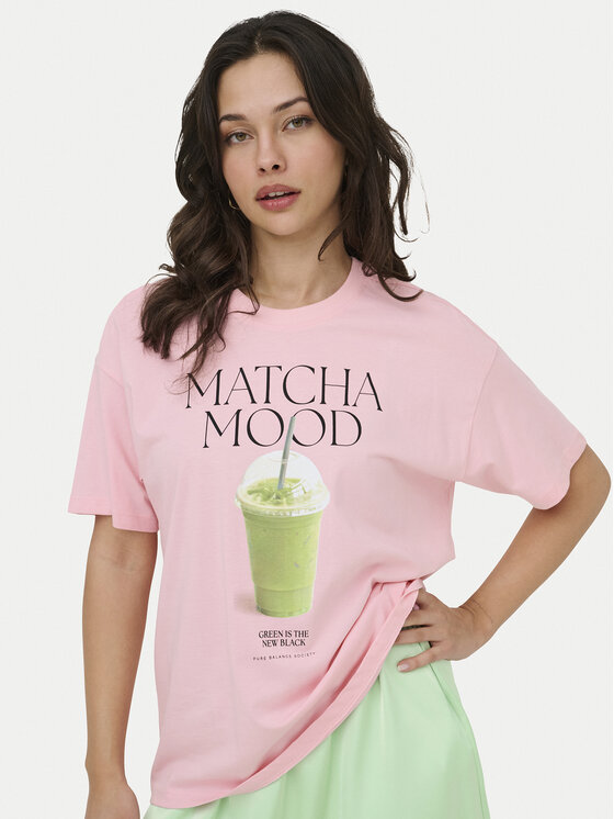ONLY ONLY Marškinėliai Vivvi 15346761 Rožinė Regular Fit