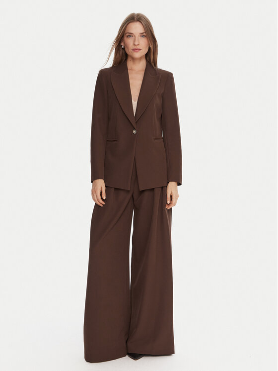 Maryley Maryley Giacca da abito 25IB187/M06/43CO Marrone Regular Fit