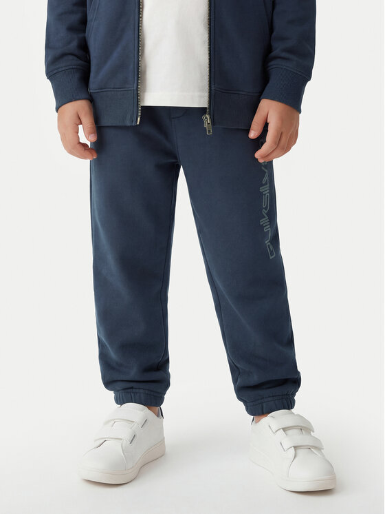 Quiksilver Pantaloni trening Graphics EQKFB03123 Bleumarin Regular Fit