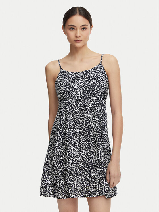 ONLY ONLY Poletna obleka Liana 15375233 Mornarsko modra Standard Fit