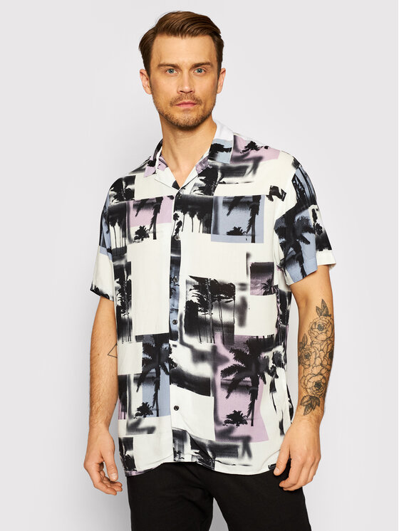 Camicia Tide 12179803 Multicolore Relaxed Fit