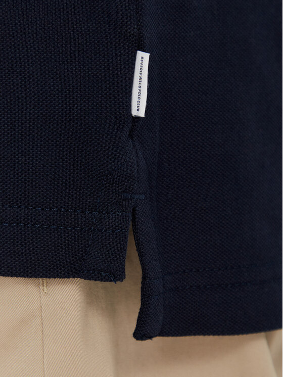 Beverly Hills Polo Club Beverly Hills Polo Club Polo majica P-SS26M-P2525 Mornarsko modra Regular Fit