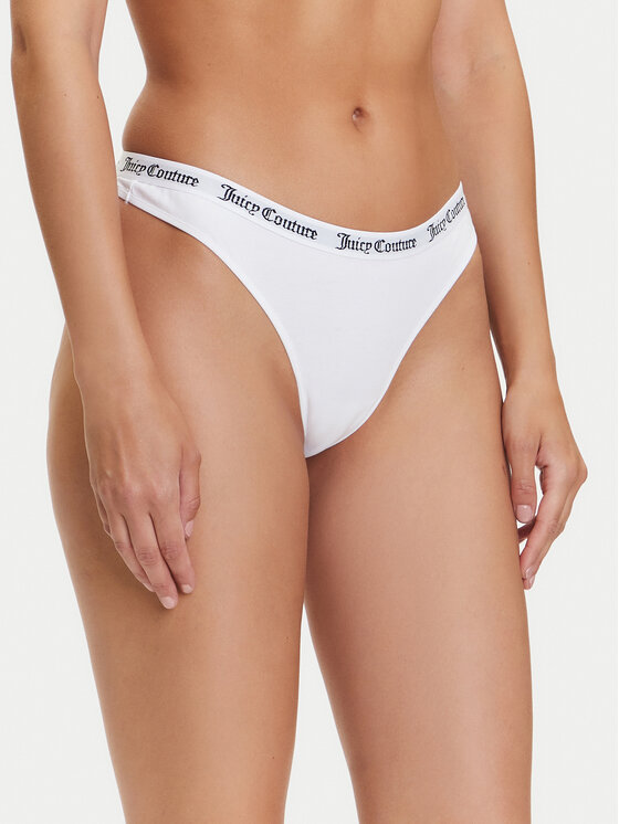 Juicy Couture Juicy Couture Sada 3 kusů string kalhotek Diana JCLTH224571 Barevná