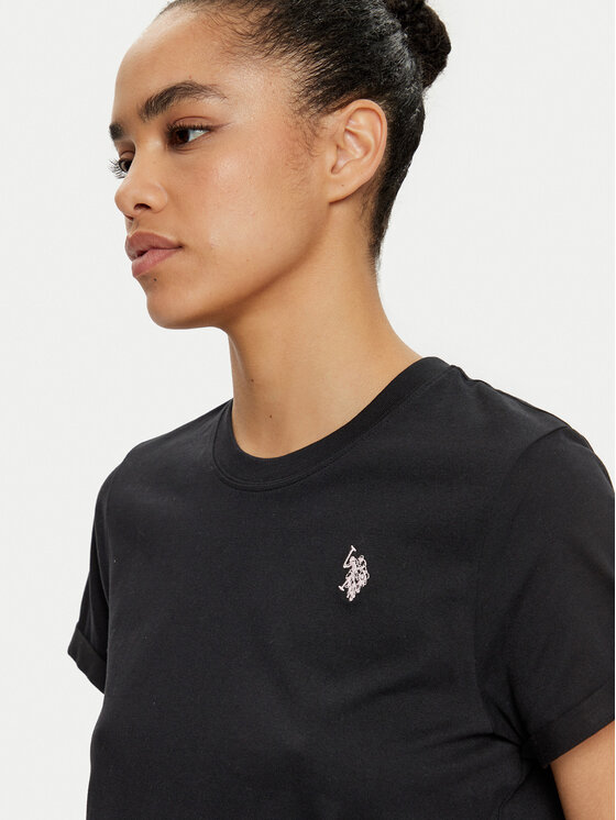 U.S. Polo Assn. U.S. Polo Assn. T-Shirt WUP0634 Schwarz Regular Fit