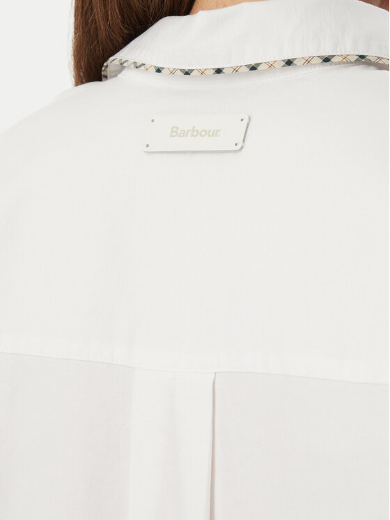 Barbour Barbour Koszula Alverstone LSH1782WH11 Biały Relaxed Fit