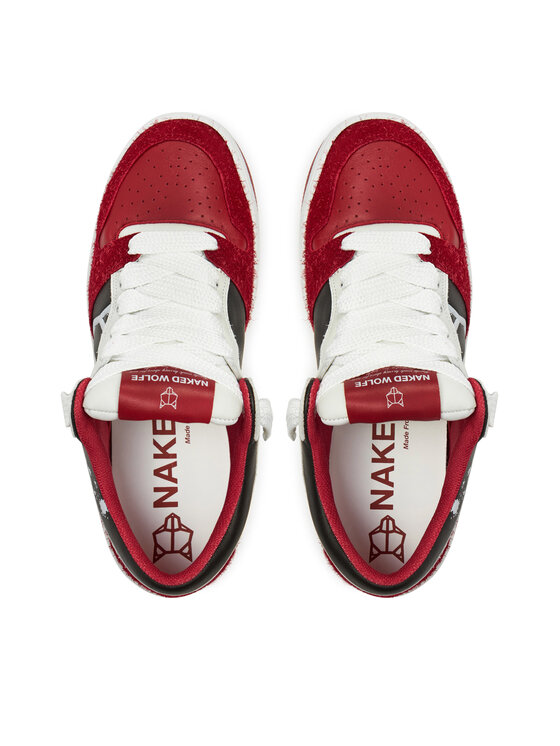 Naked Wolfe Naked Wolfe Sneakersy CM-00 Czerwony
