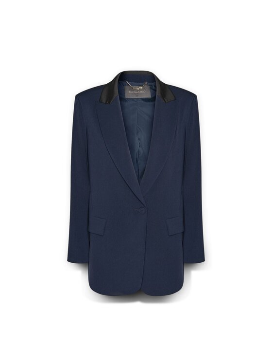 Elena Mirò Elena Mirò Giacca di transizione Q129P300079N034 Blu Slim Fit