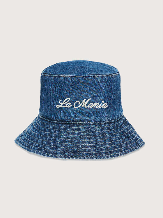 La Mania La Mania Klobouk bucket hat MANON Modrá