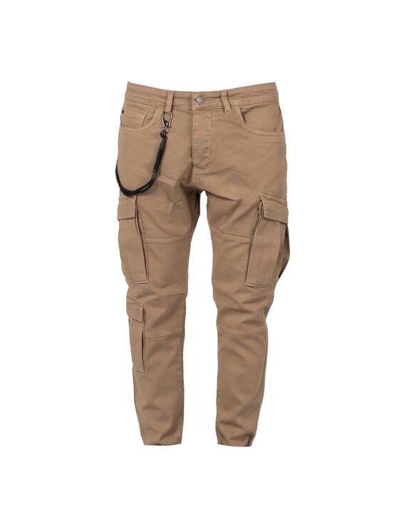 Xagon Xagon Spodnie materiałowe A23032CR9002 Beżowy Slim Fit