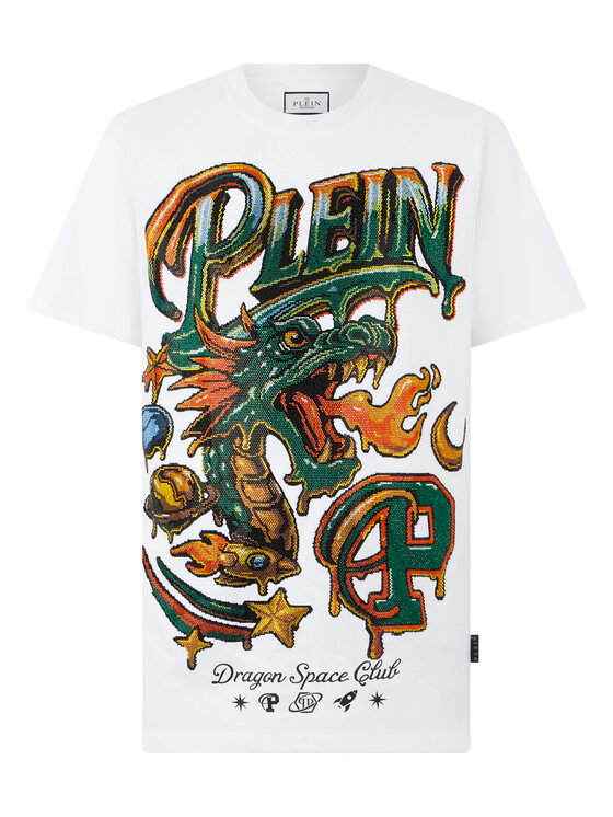 PHILIPP PLEIN PHILIPP PLEIN T-shirt 31077 Bianco Regular Fit