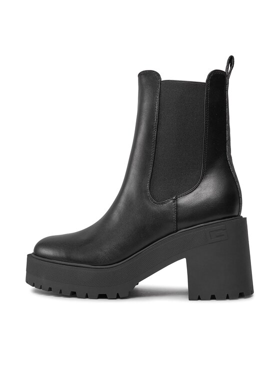 Guess Guess Μποτάκια Lucah2 FL8L2H LEA10 Μαύρο