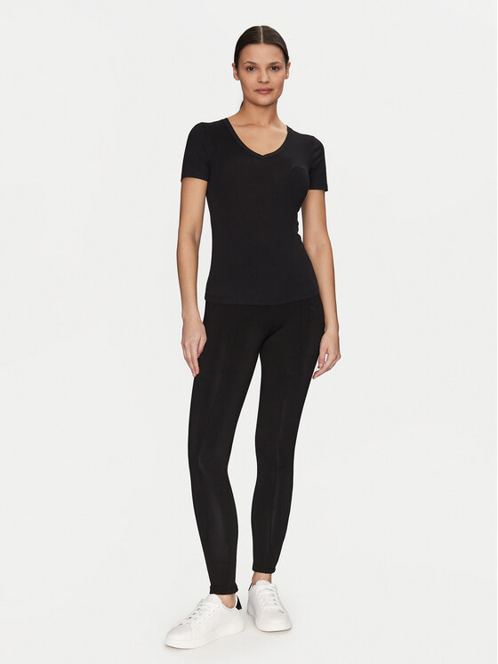 Guess Guess Póló O5GI00 KBBU1 Fekete Boxy Fit