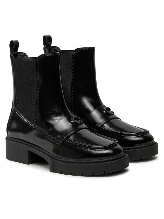 Coach Coach Botki Louisa Bootie CX024 Czarny