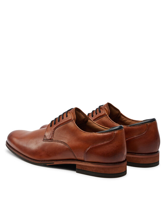 Clarks Clarks Туфлі Craftarlo Lace 26177697 Коричневий