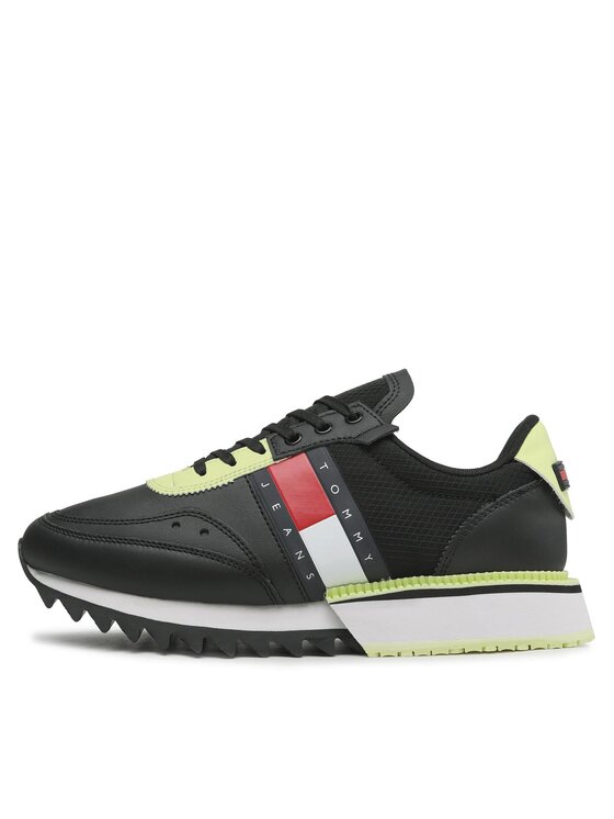 Tommy Jeans Sneakers Cleated EM0EM01168 Schwarz Modivo