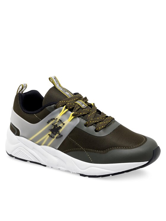 Beverly Hills Polo Club Beverly Hills Polo Club Sneakersy CM230807-2(IV)CH Kaki