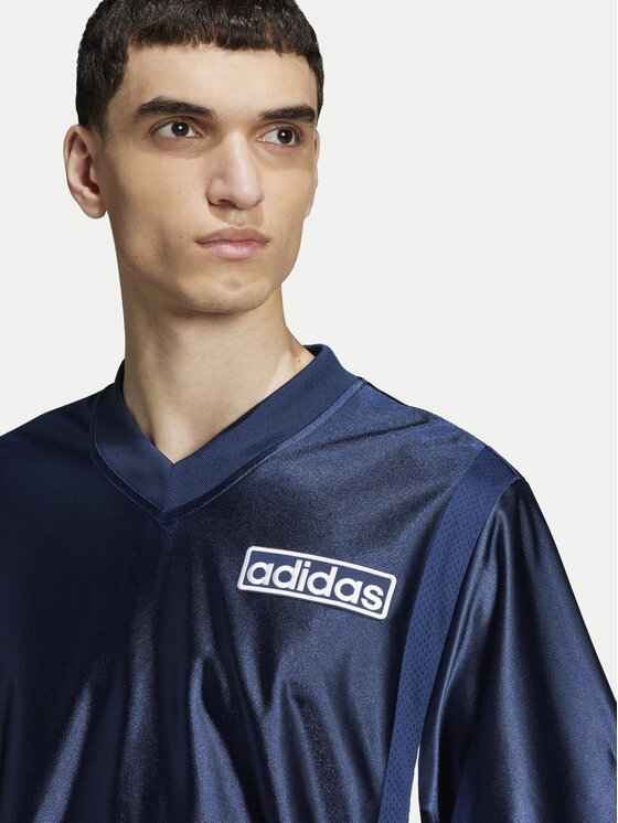 adidas adidas T-Shirt Adibreak JD4248 Granatowy Loose Fit