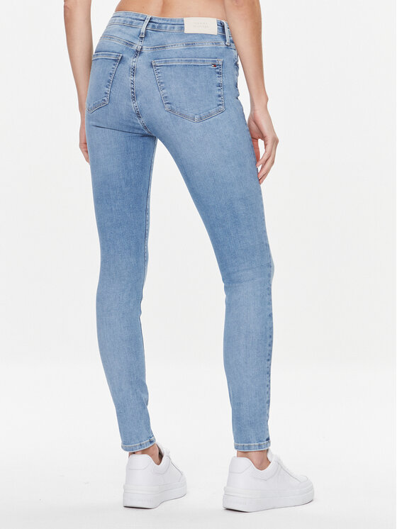 Tommy Hilfiger Tommy Hilfiger Дънки Como WW0WW38915 Син Skinny Fit