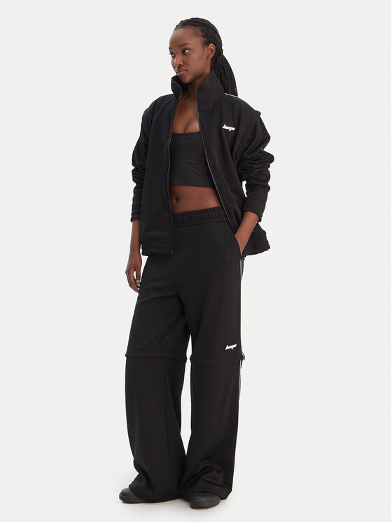 HUGO HUGO Текстилни панталони Nateam 50554074 Черен Regular Fit