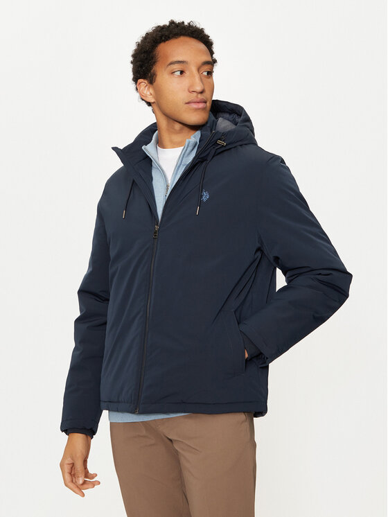 U.S. Polo Assn. Zimné bundy MUP3772 Tmavomodrá Regular Fit