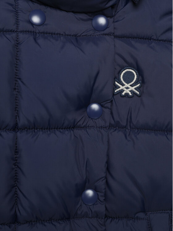 United Colors Of Benetton United Colors Of Benetton Winterjacke 2WU0GN01H Dunkelblau Regular Fit