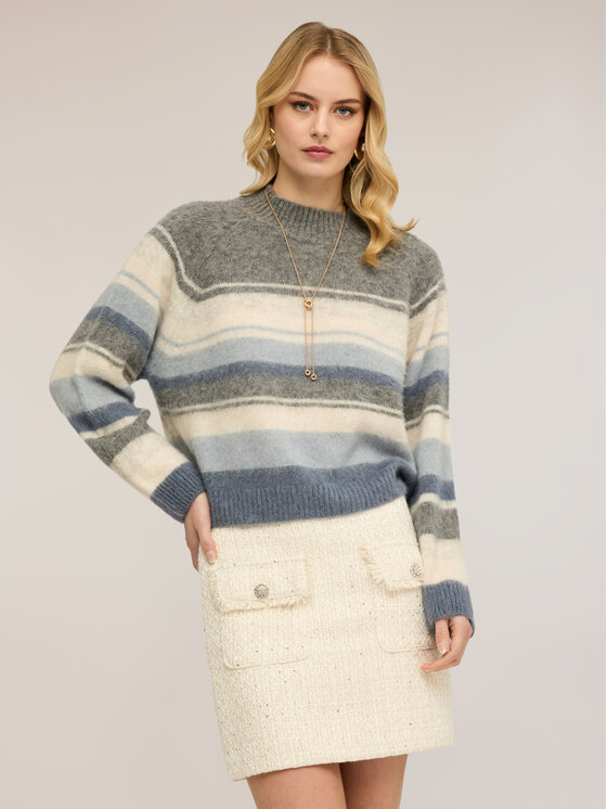 Motivi Motivi Maglione M294W004010N0R4 Turchese Regular Fit