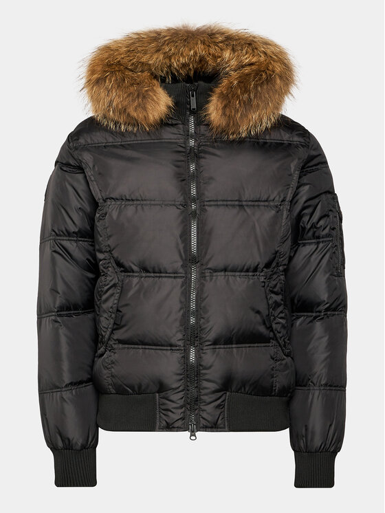 Bomboogie Bomboogie Пуховик JM603PTNIW3 Чорний Regular Fit