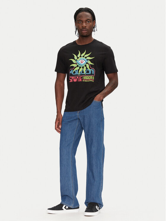 Volcom Volcom Blugi Modown A1931900 Albastru Relaxed Fit