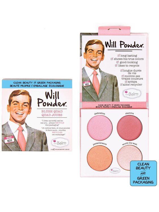 Paleta do konturowania twarzy theBalm, Will Powder