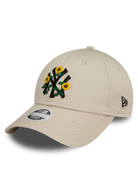 New Era New Era Cap Floral 940 Nyy 60503457 Beige