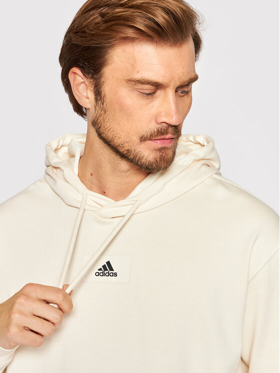 adidas adidas Bluză Essentials Feelvivid HE4353 Bej Loose Fit