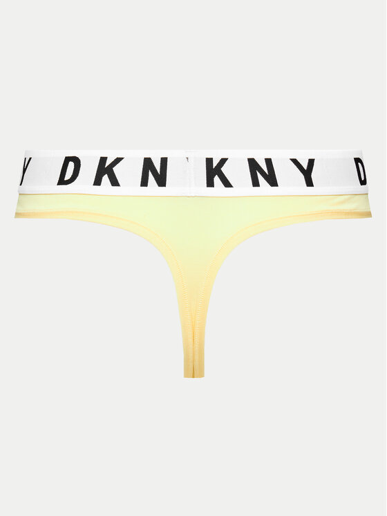 DKNY DKNY Kalhotky string DK4529 Žlutá