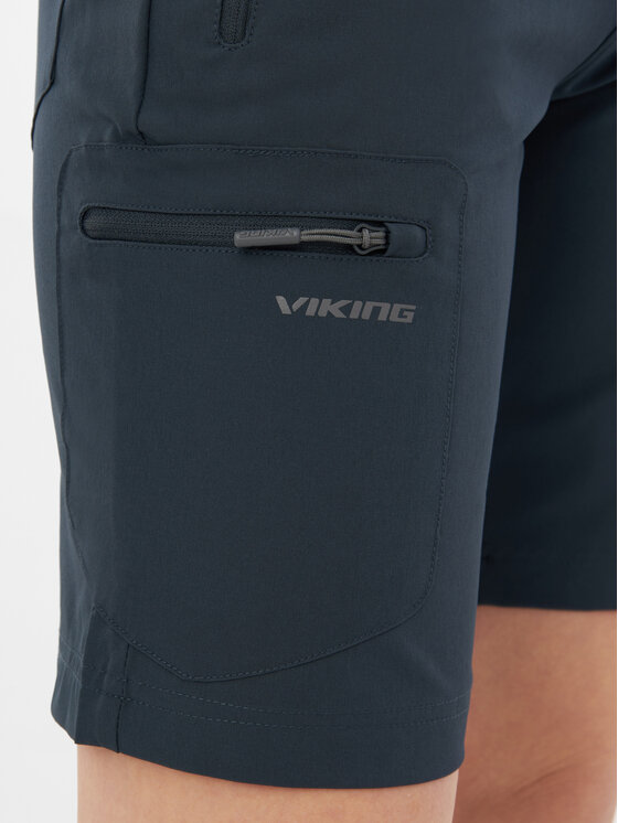 Viking Viking Szorty Sumatra Lady Granatowy Regular Fit