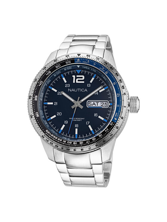 Nautica Laikrodis Pier 39 NAPP39F10 Sidabrinė • Modivo.lt