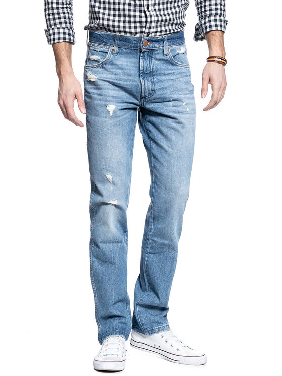 Wrangler Wrangler Jeans GREENSBORO Blu Straight Fit